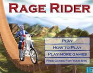Design for flash game "RageRider"